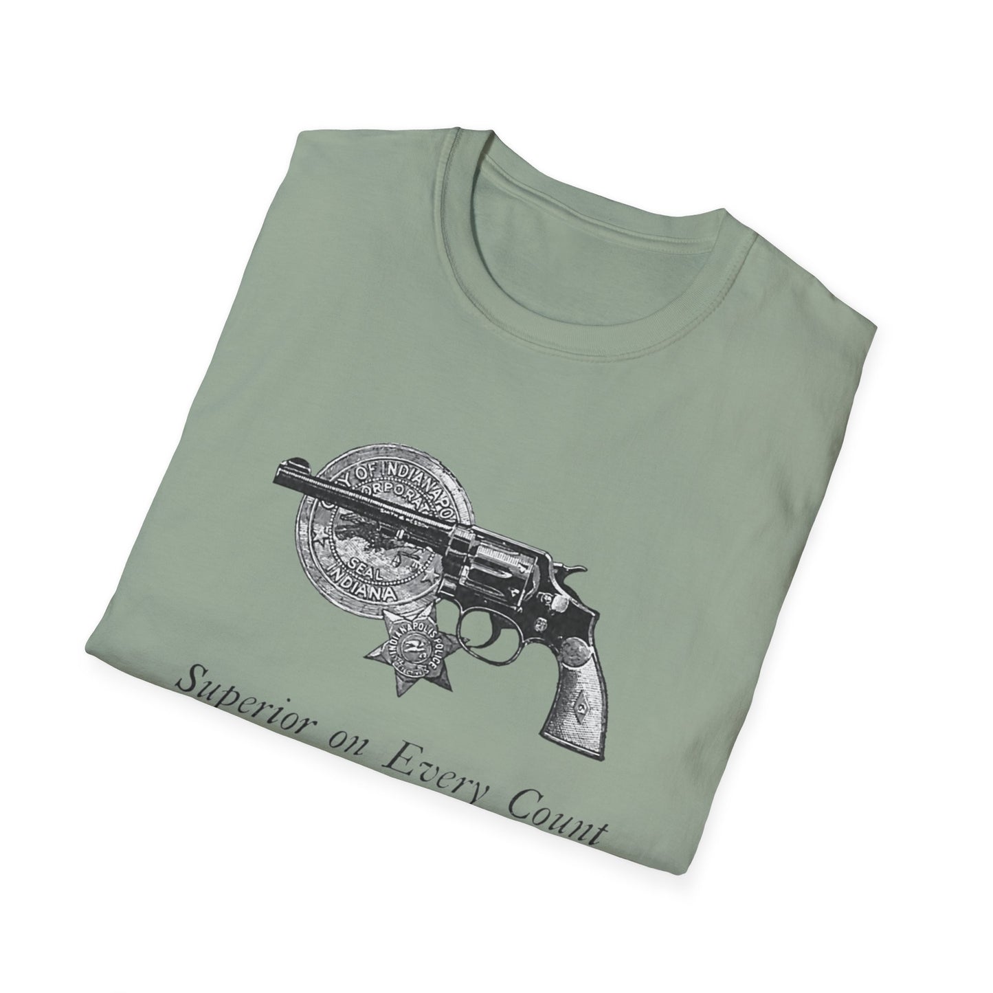 Vintage Smith And Wesson T-Shirt - Classic Ad Tee For Firearm Enthusiasts, Made In USA Cotton