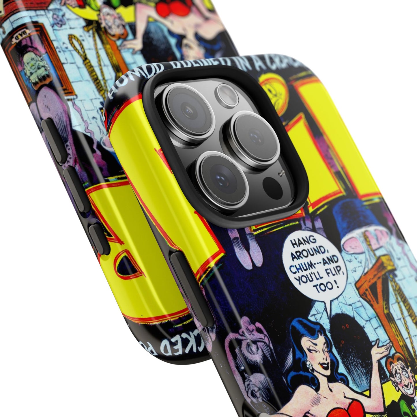 Vintage Comic Book Style Heavy-Duty Phone Cases