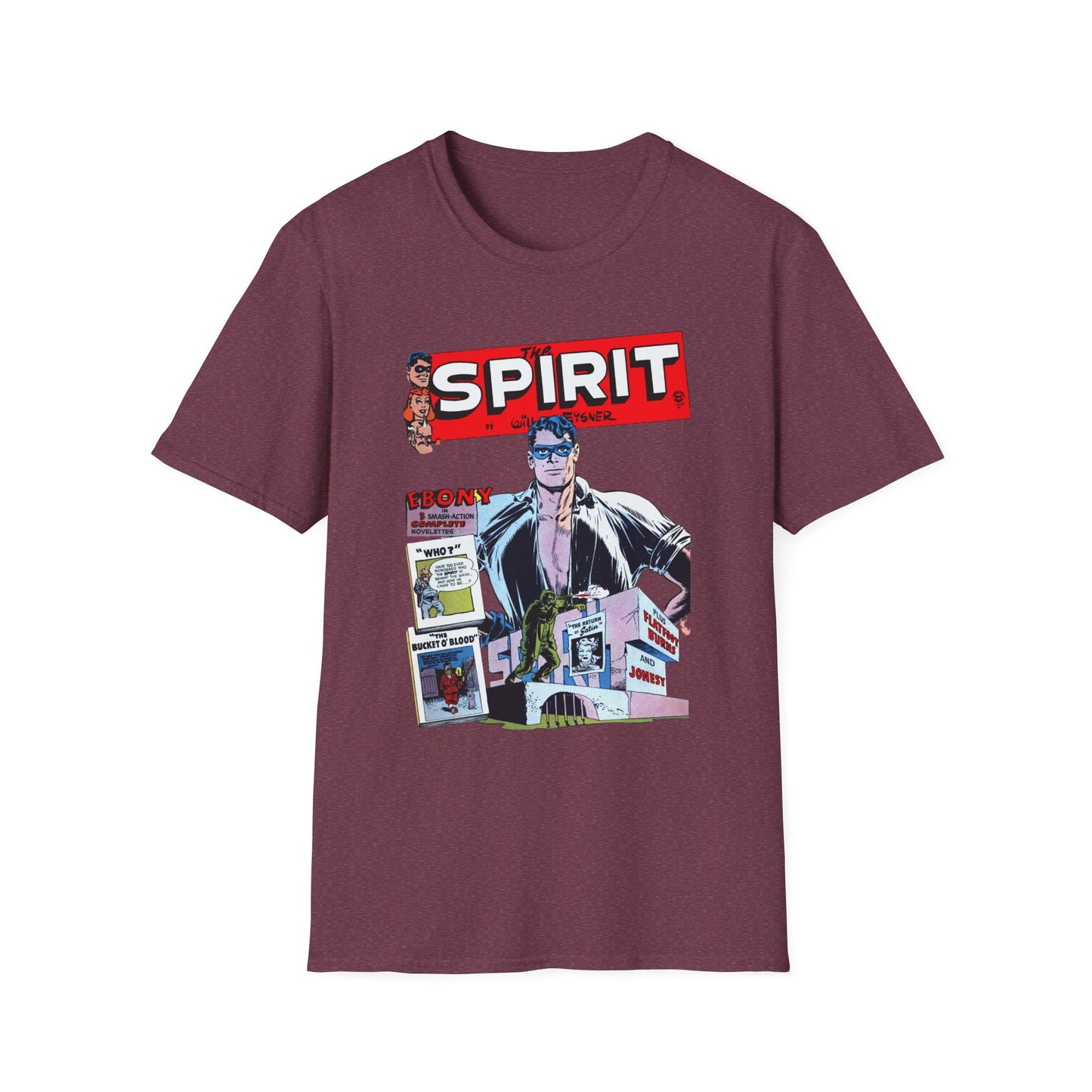 Vintage Comic Character T-Shirt - The Spirit Tee for Retro Fans and Collectors