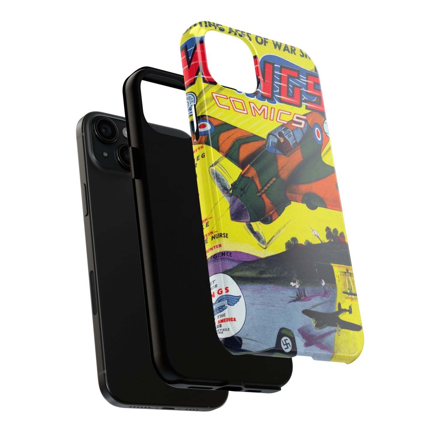 Vintage Comic Book Art Tough Phone Cases