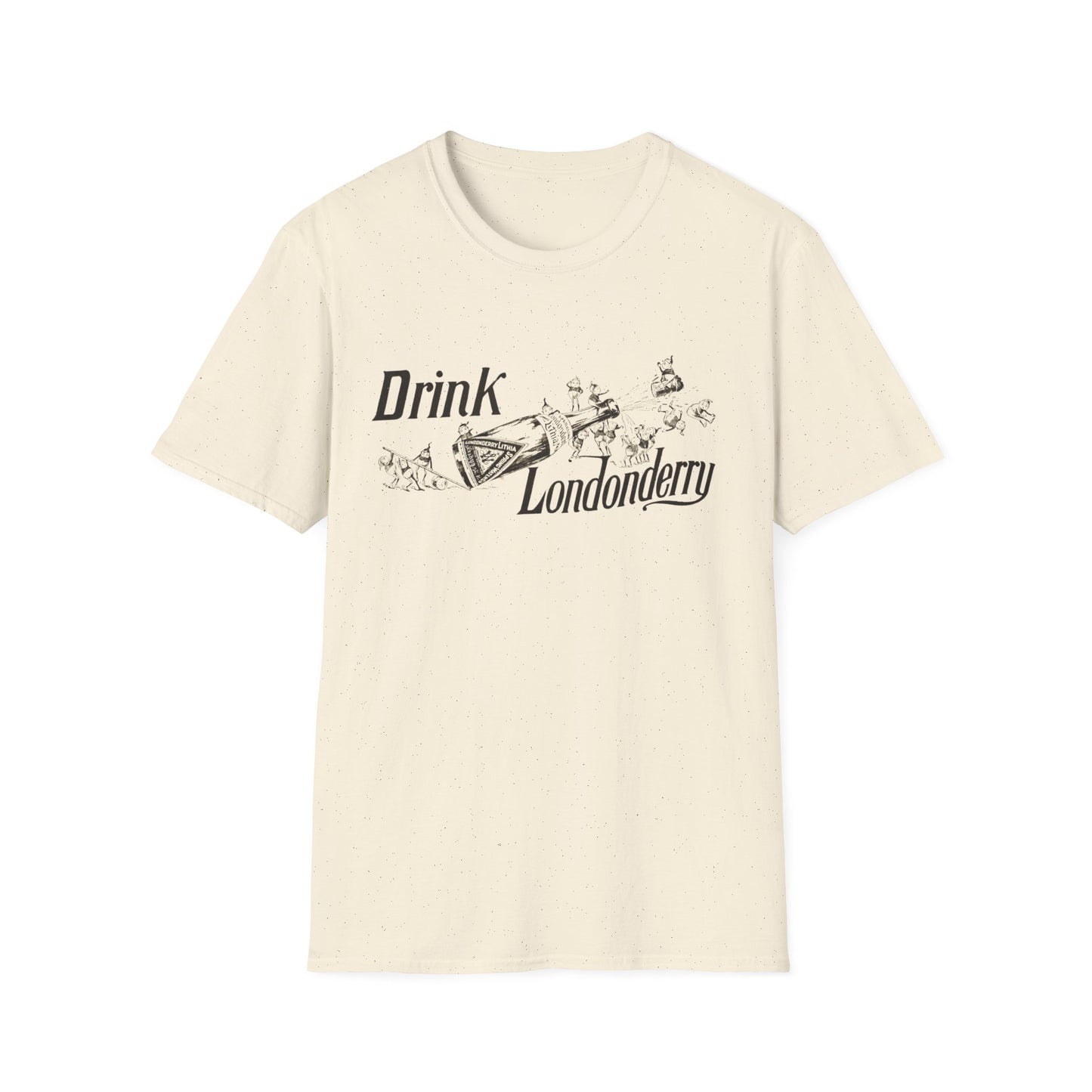 Vintage Londonberry Drink T-Shirt - Retro Unisex Tee in Soft, Ethically-Sourced Cotton