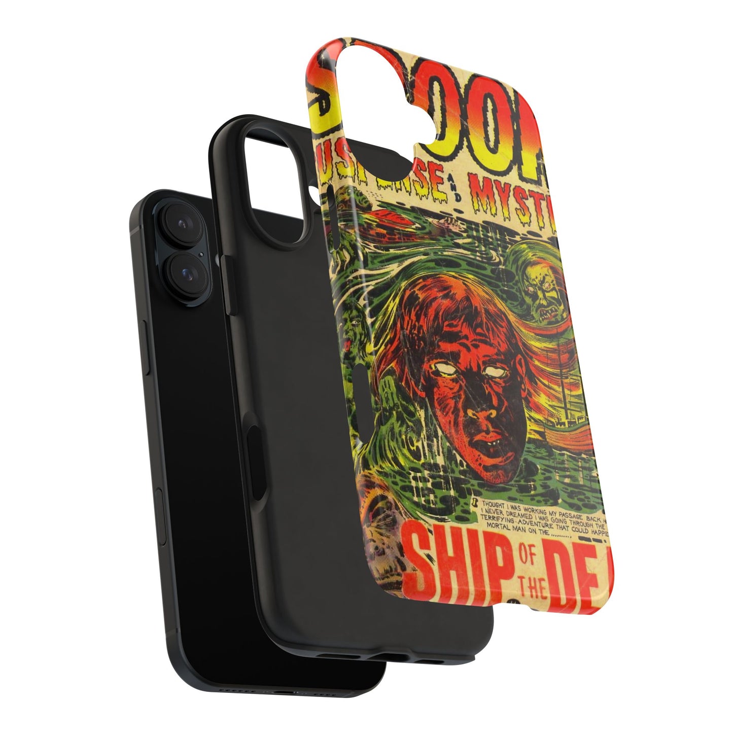 Vintage Horror Comic Phone Cover