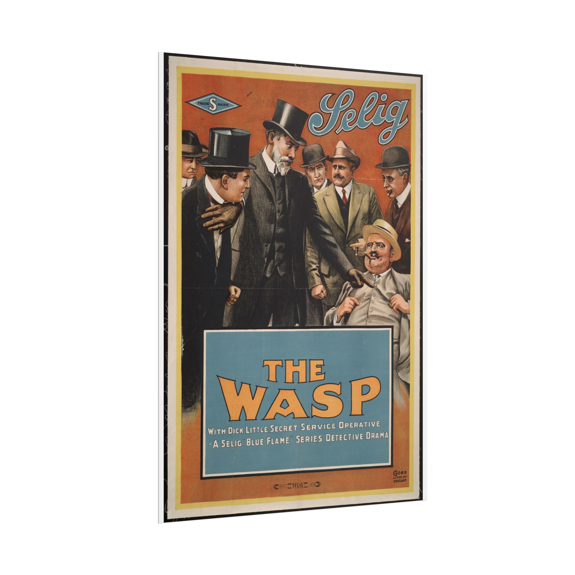 The Wasp Vintage Movie Poster - Old School Male 