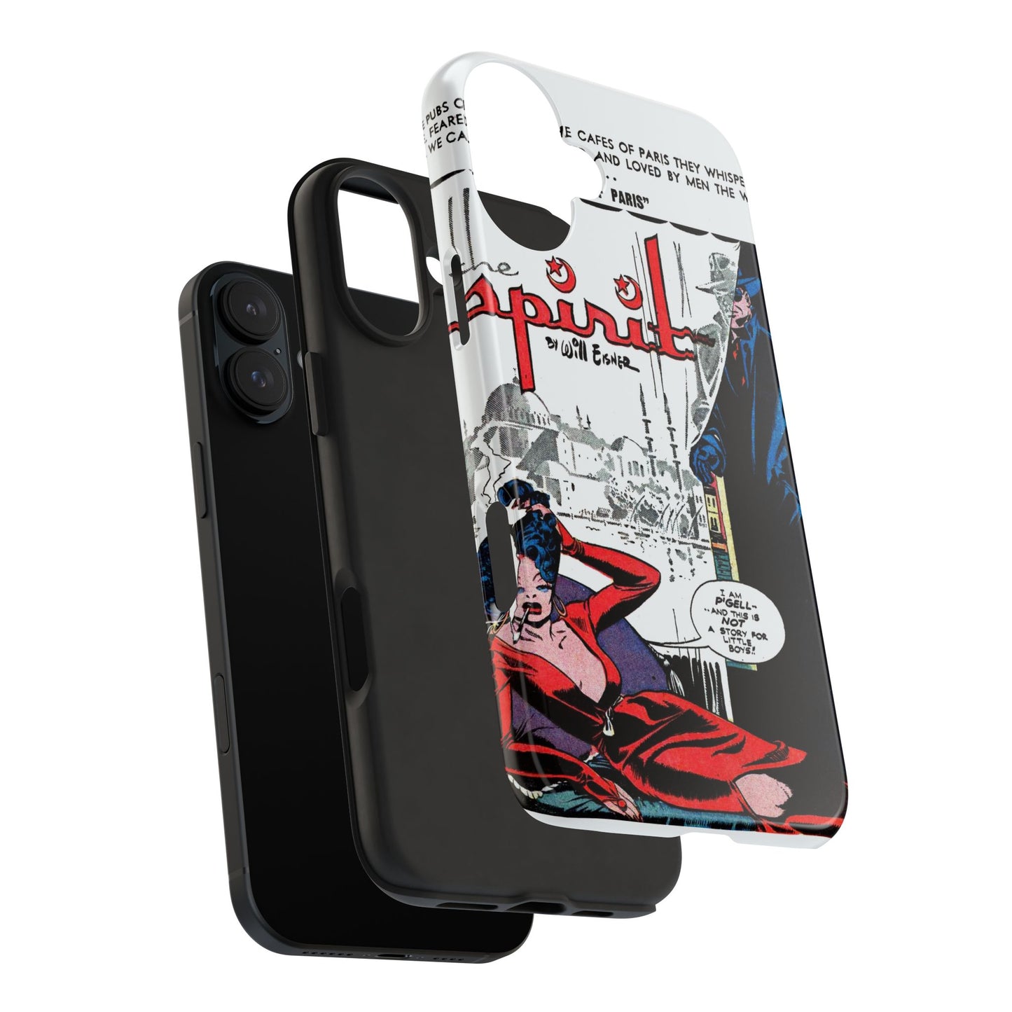 Vintage Spirit Comic Tough Phone Cases for Ultimate Protection