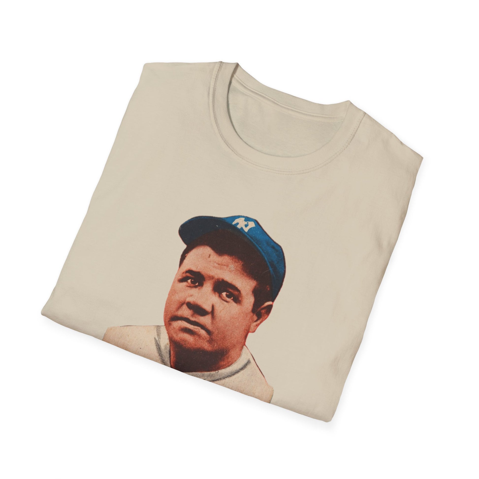 Vintage Babe Ruth Baseball Tee - Old School Male 