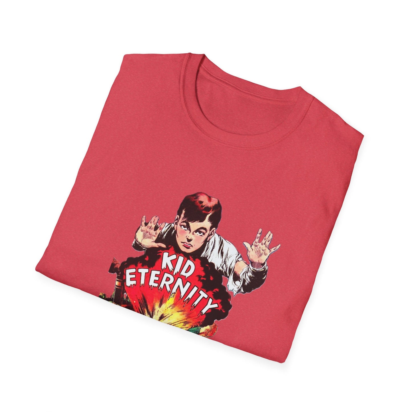 Vintage Kid Eternity Comic Unisex Softstyle Tee