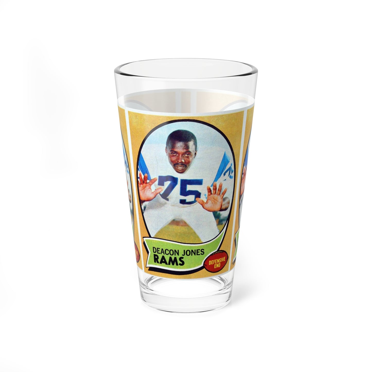 Retro Deacon Jones 16oz Multi-Use Pint Glass