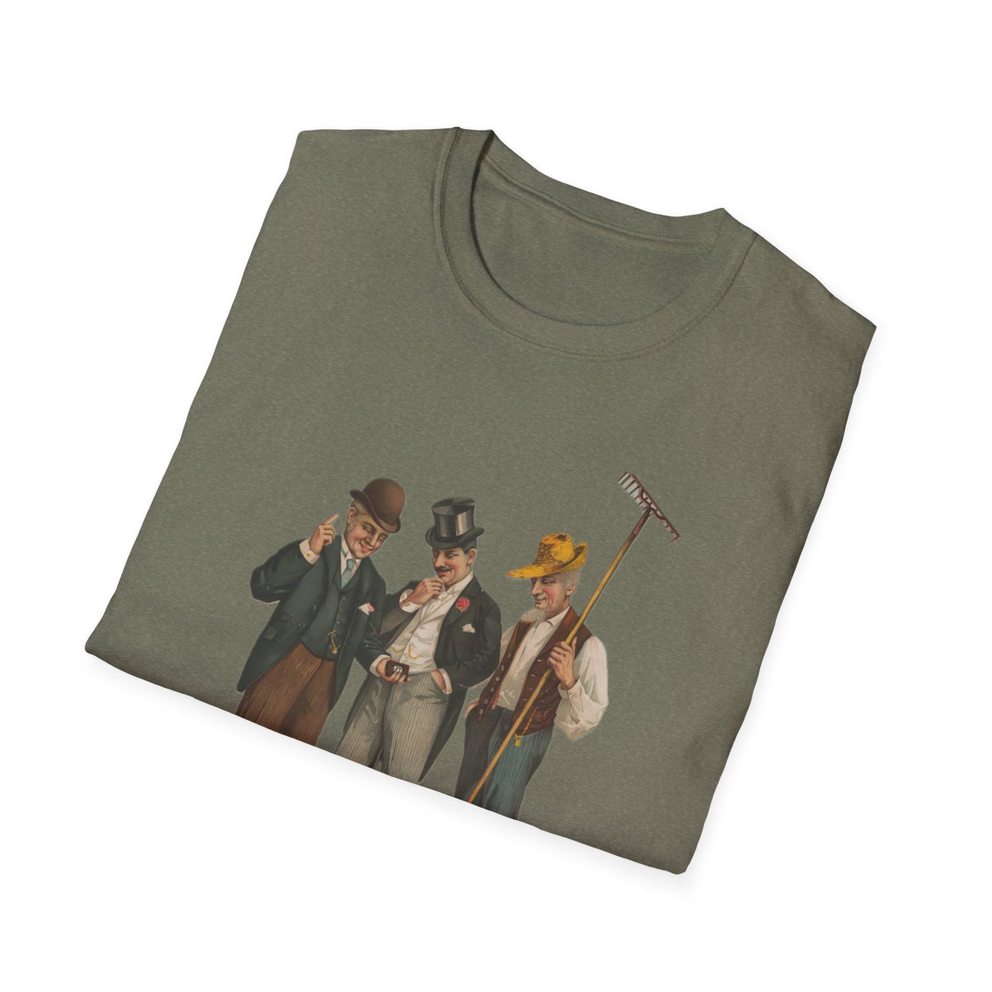 Classic Vintage Gentlemen Farmers Unisex Softstyle Tee