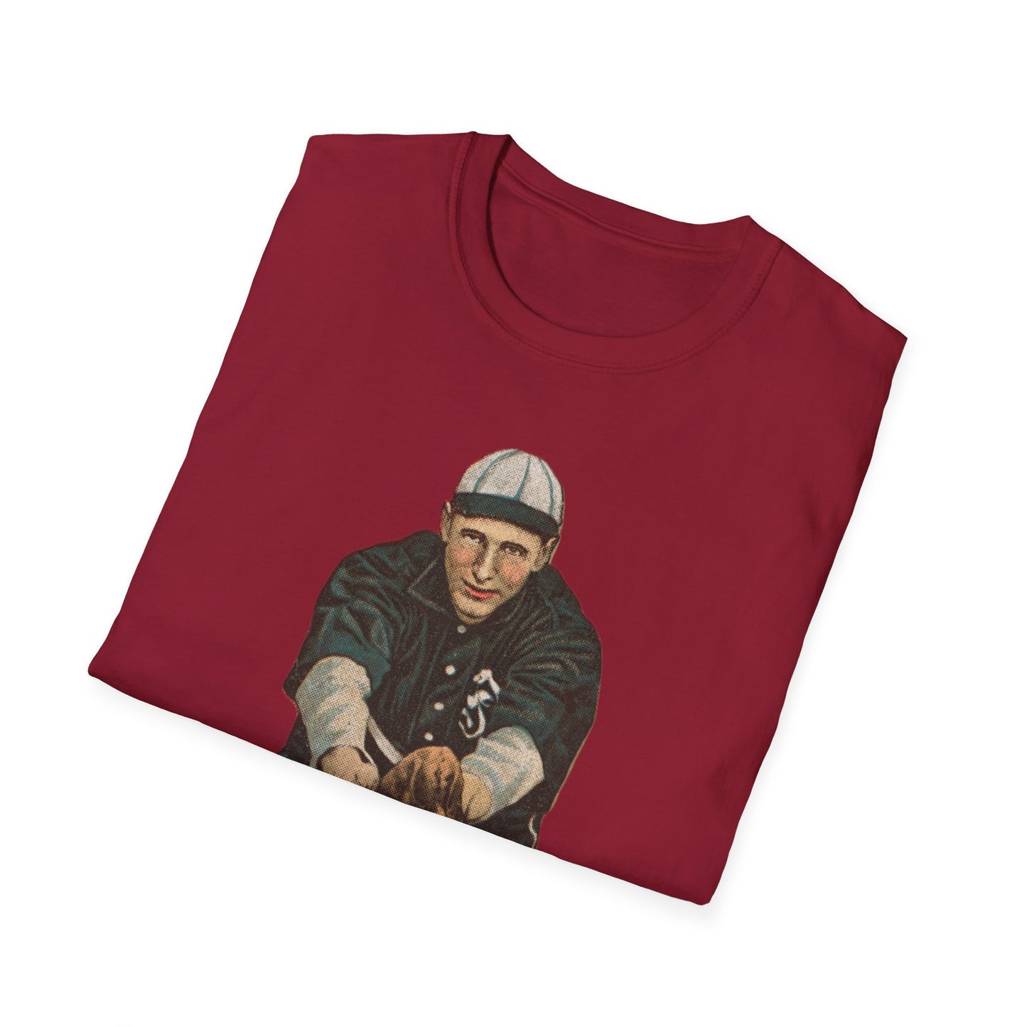 Retro Baseball Infielder Tee