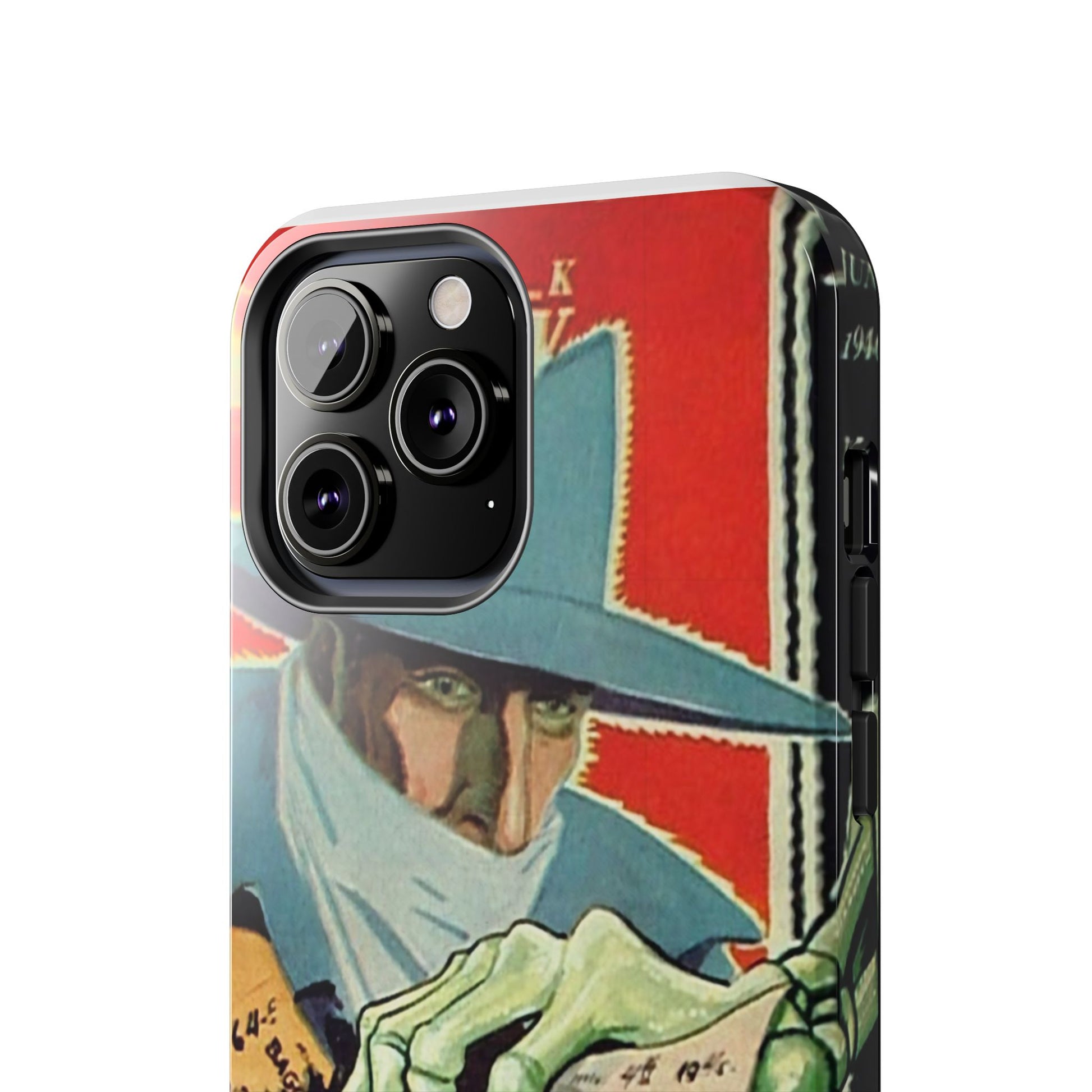 Vintage Comic Art Tough Phone Cases - Old School Male 