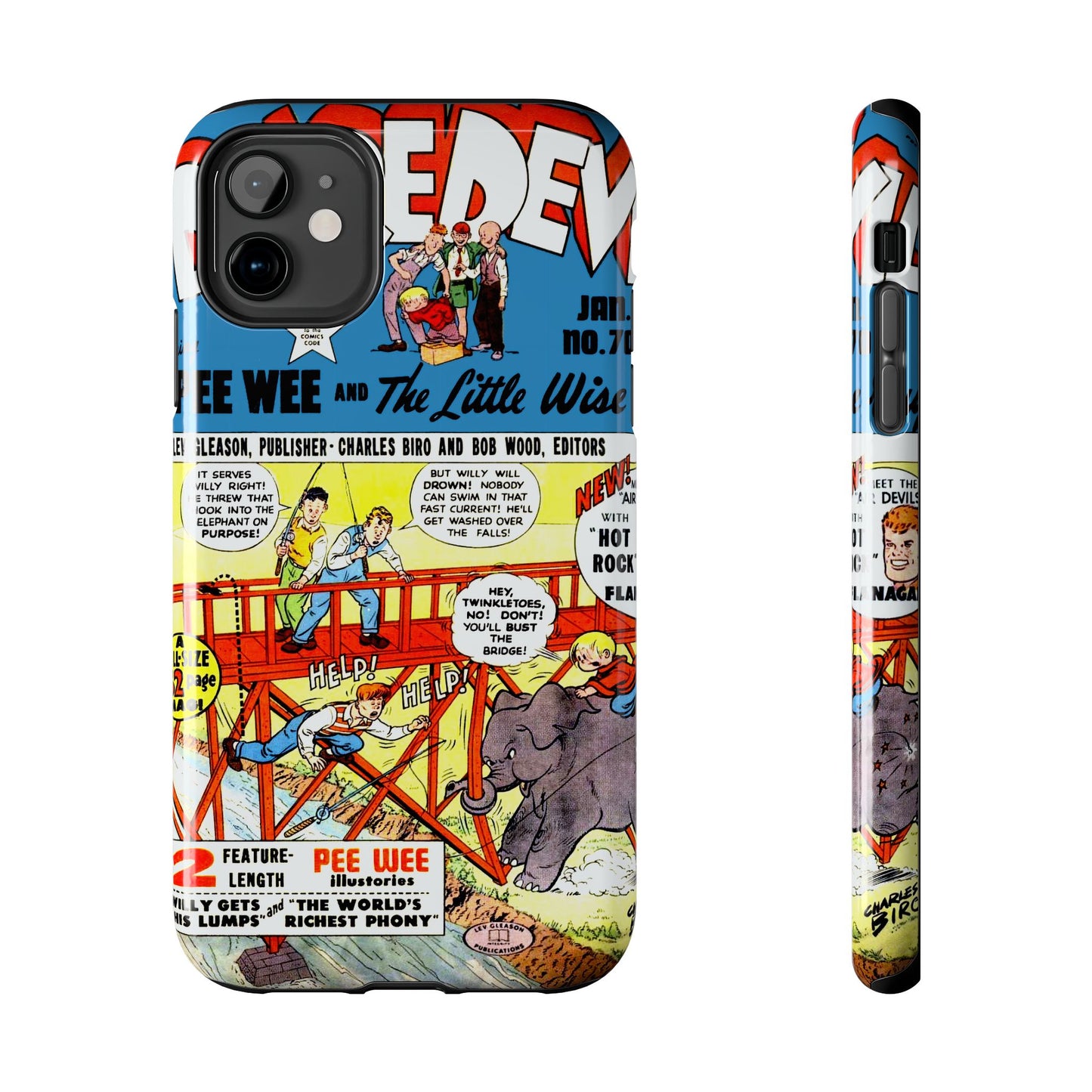 Vintage Comic Book Inspired Phone Case - Old School Male 