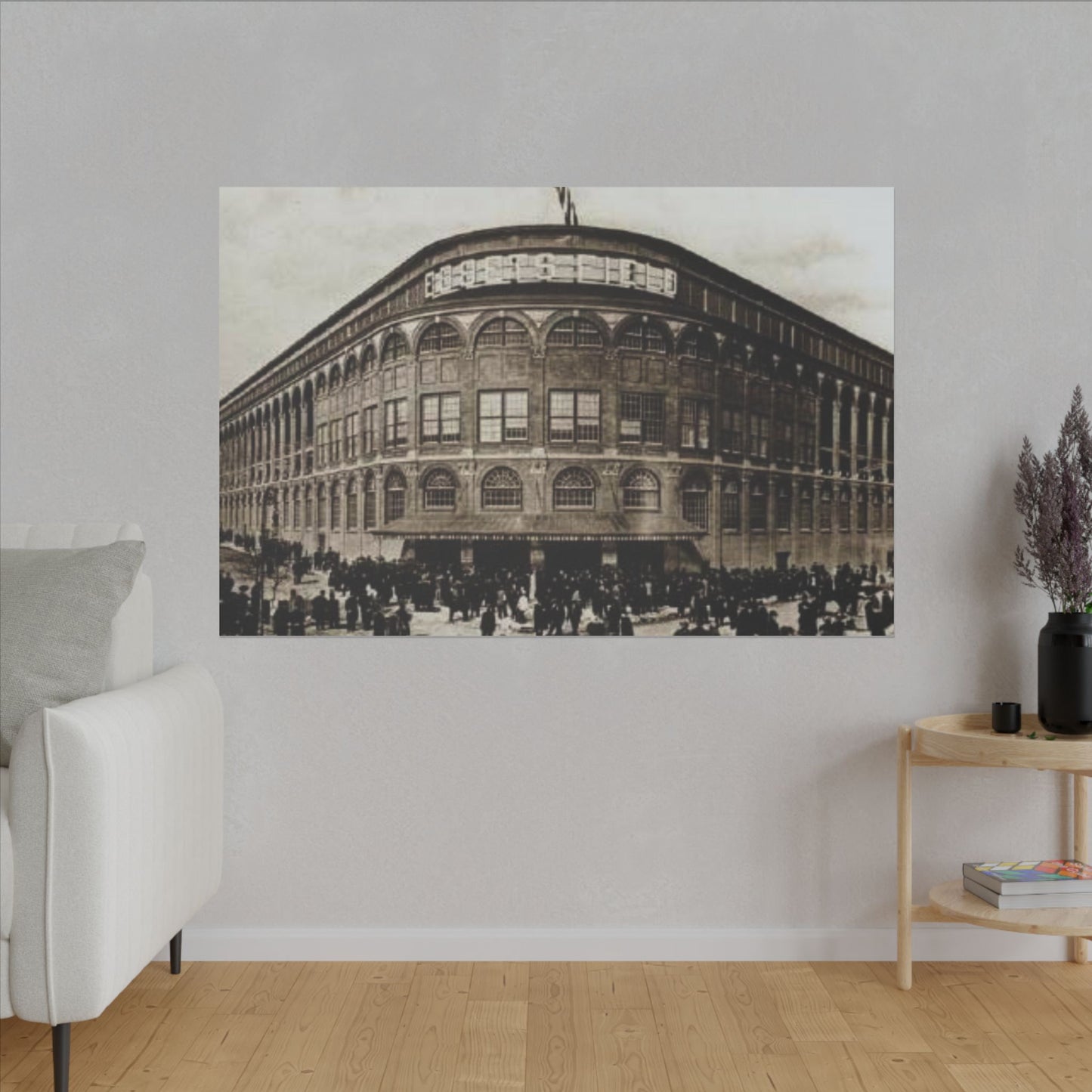 Nostalgic Ebbets Field Canvas Art Print