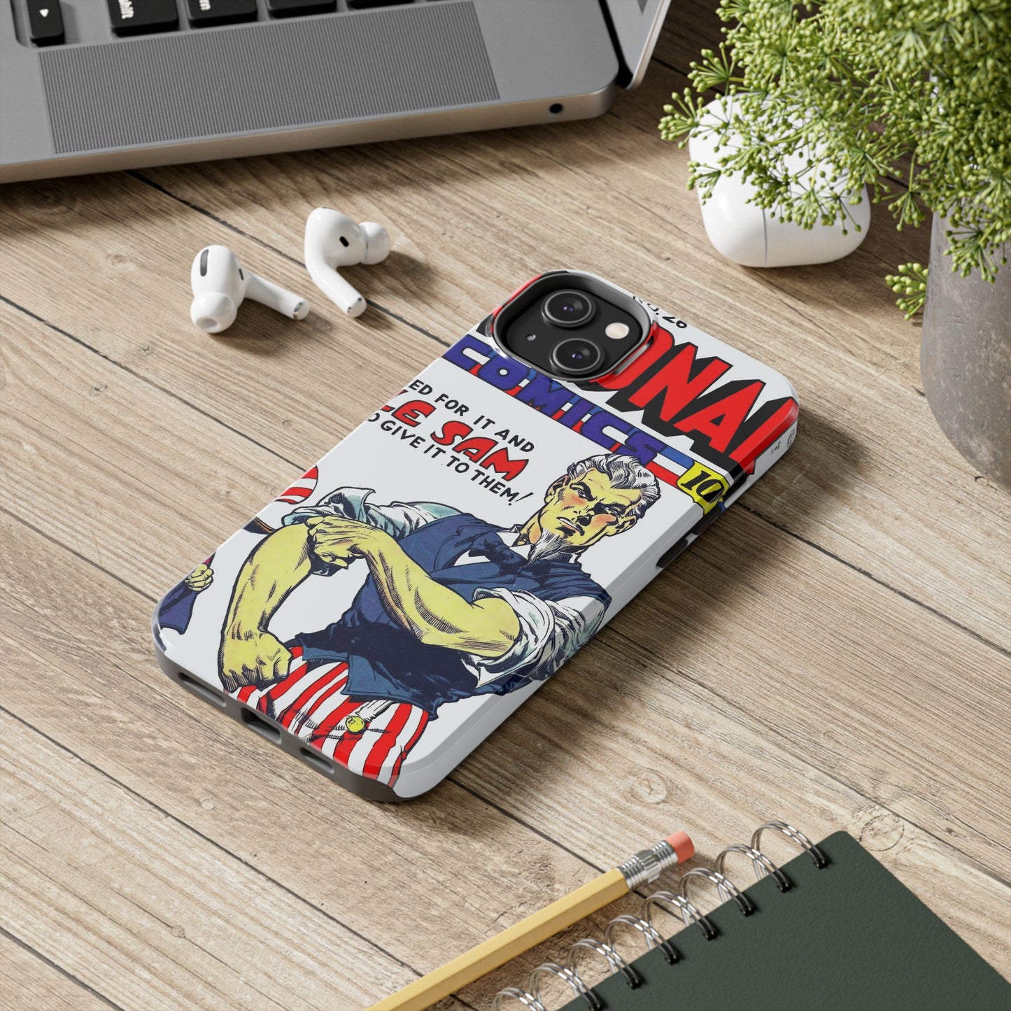 Vintage Comic Art Durable Phone Cases