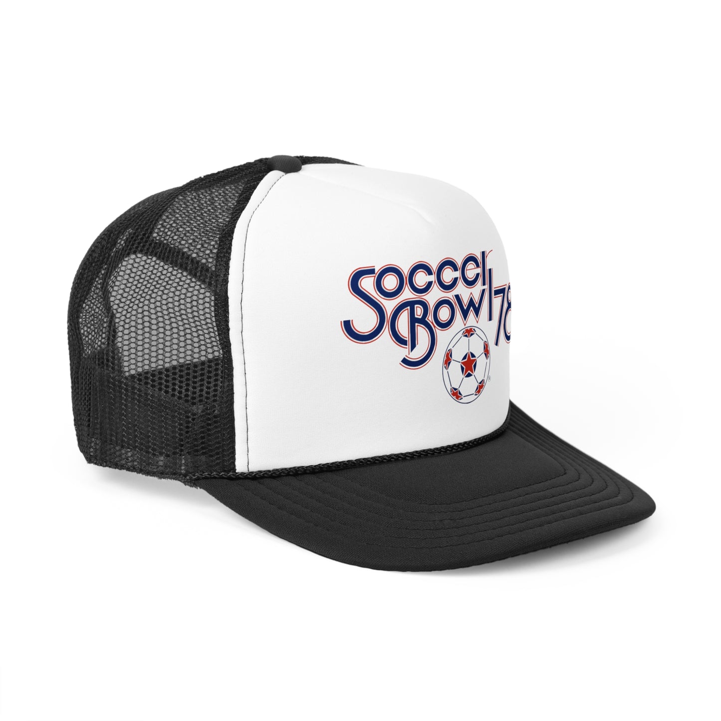 Retro Trucker Hat NASL Soccer Bowl 78 - Old School Male 