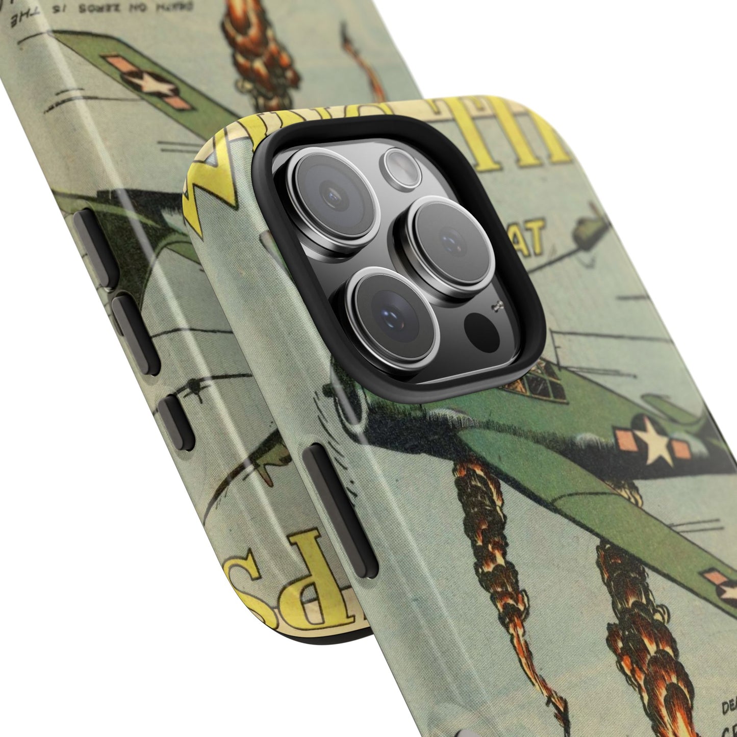 Retro Wings Comic Page Tough Phone Cases