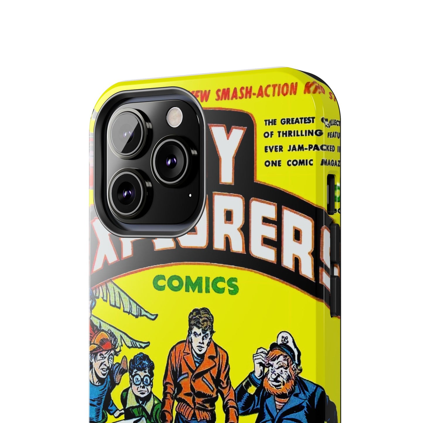 Vintage Comic Book Cover Rugged Phone Cases - Old School Male 