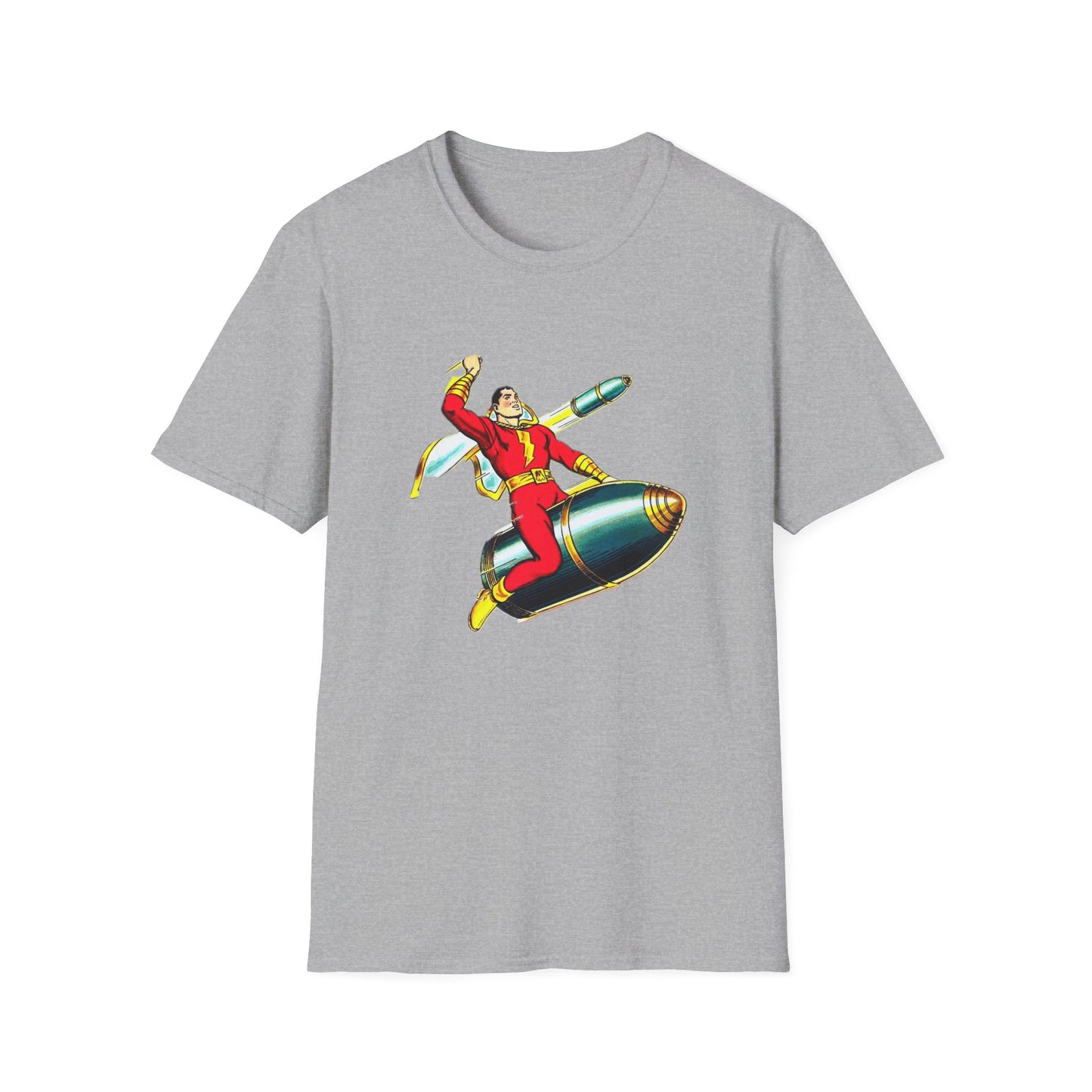 Vintage-Inspired Comic Graphic Unisex Soft T-Shirt