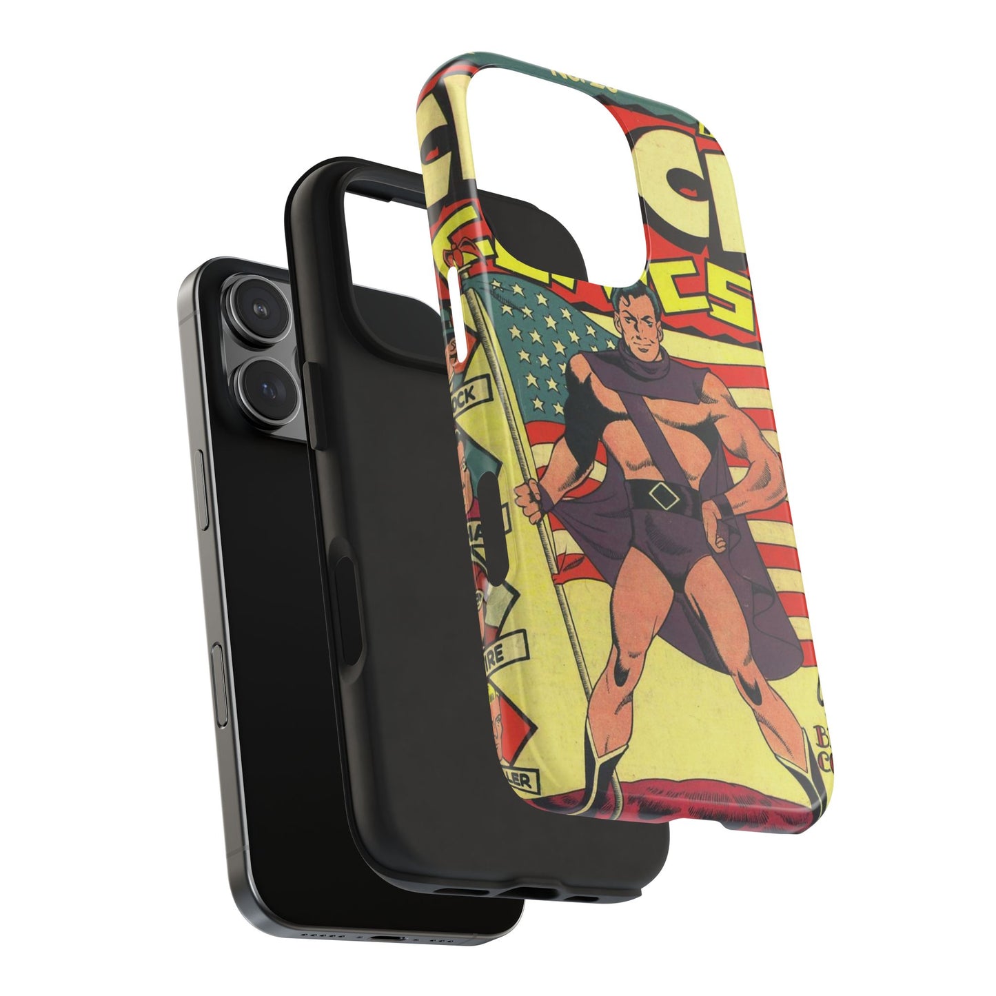 Vintage Comic Book Style Phone Case