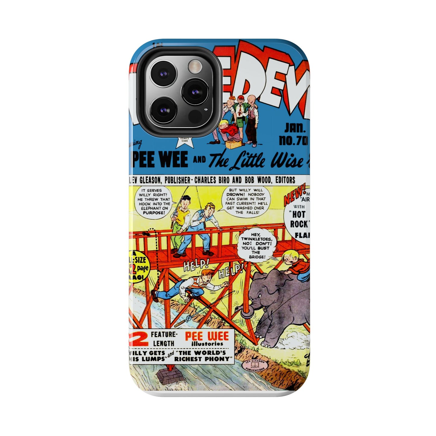 Vintage Comic Book Inspired Phone Case