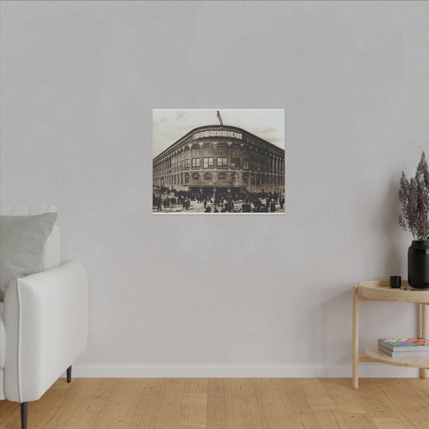 Nostalgic Ebbets Field Canvas Art Print