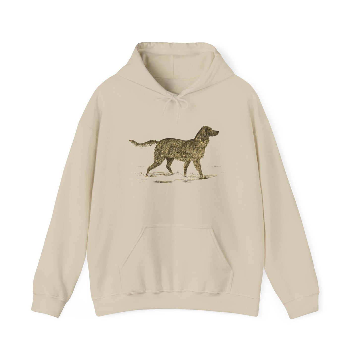 Cozy English Setter Hoodie for Dog Lovers - 50% Cotton, Adjustable Drawstring, Kangaroo Pocket