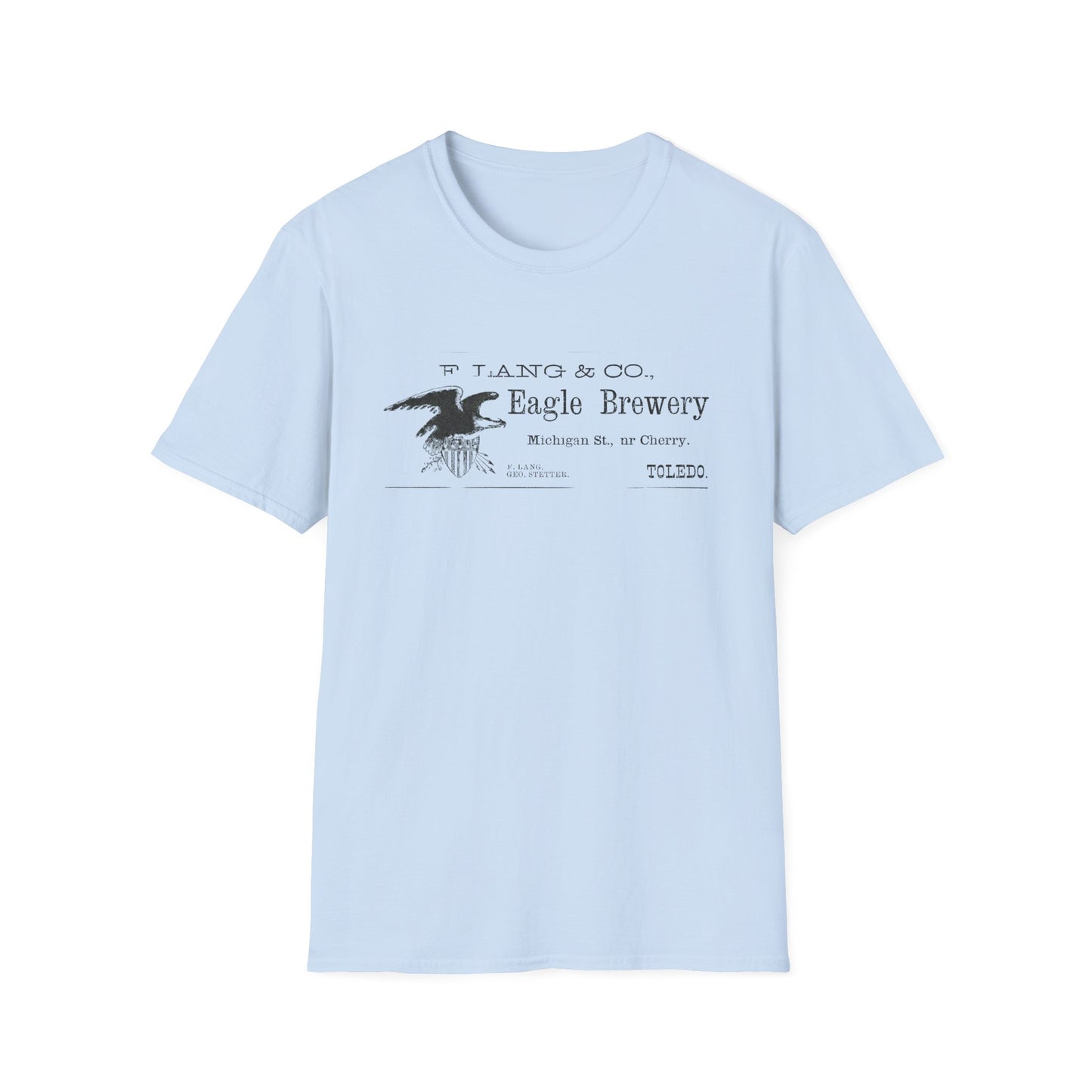 Vintage Eagle Brewery T-Shirt - 100% Cotton, Classic Fit, Perfect for Beer Lovers & Casual Outings