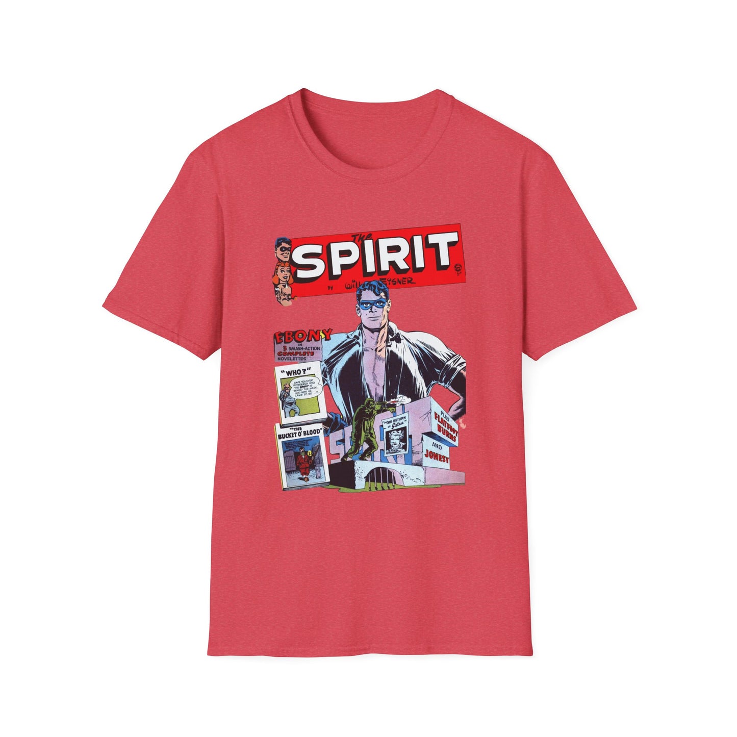 Vintage Comic Character T-Shirt - The Spirit Tee for Retro Fans and Collectors