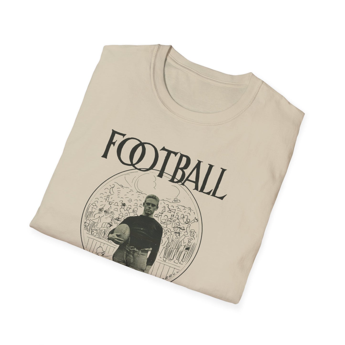 Score Big With Our Vintage Football Tee - Unisex Comfort For Game Day and Retro Vibes!