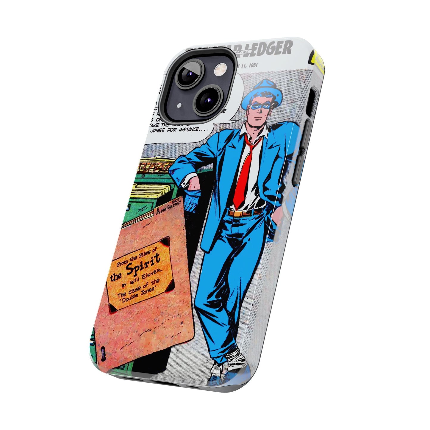 Vintage Spirit Comic Cover Durable Phone Cases - Old School Male 