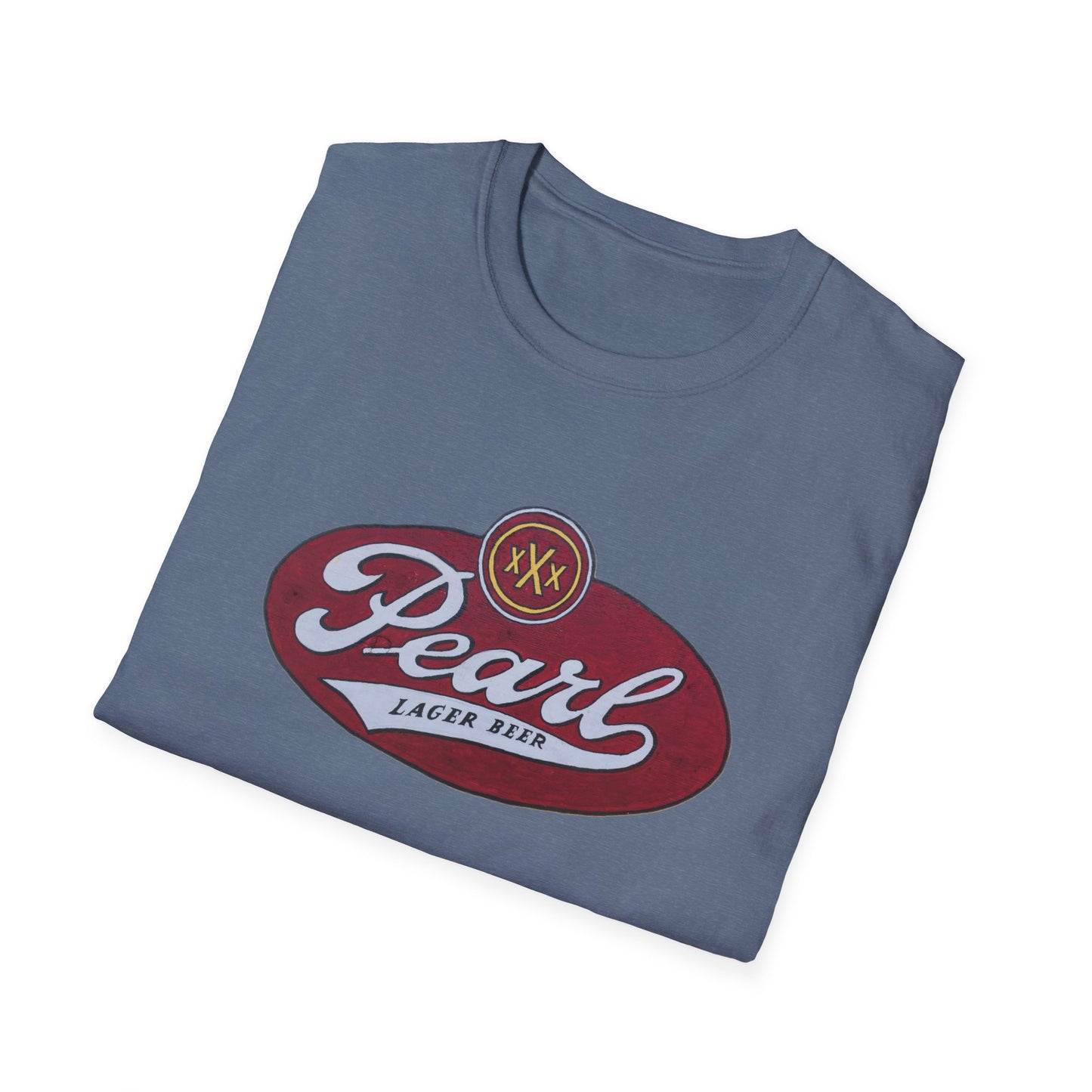 Vintage-Inspired Pearl Lager Unisex Soft Cotton Tee