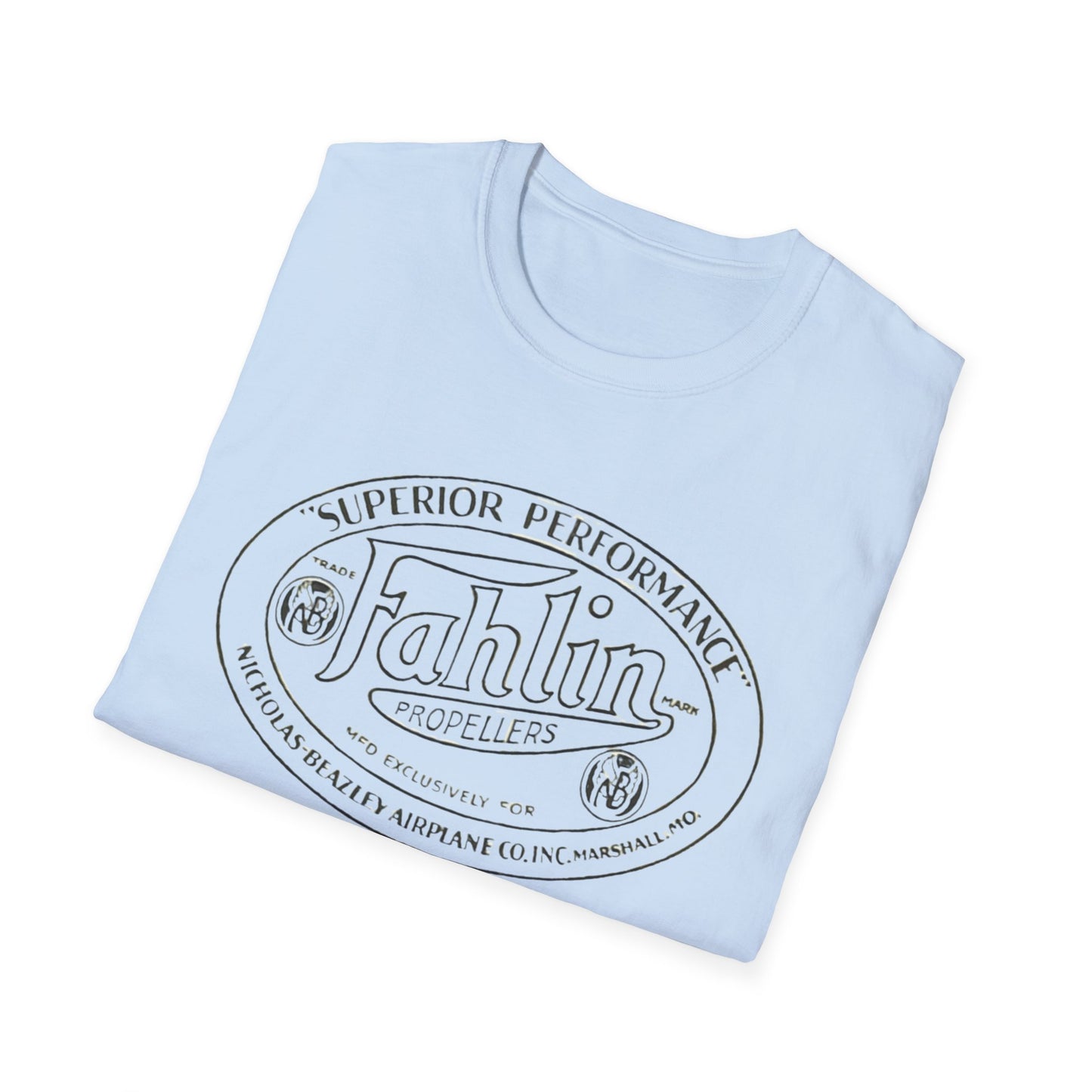 Cool Retro Fahlin Propellor T-Shirt: 100% Cotton, Vintage Vibes, Perfect For Your Weekend Adventures!