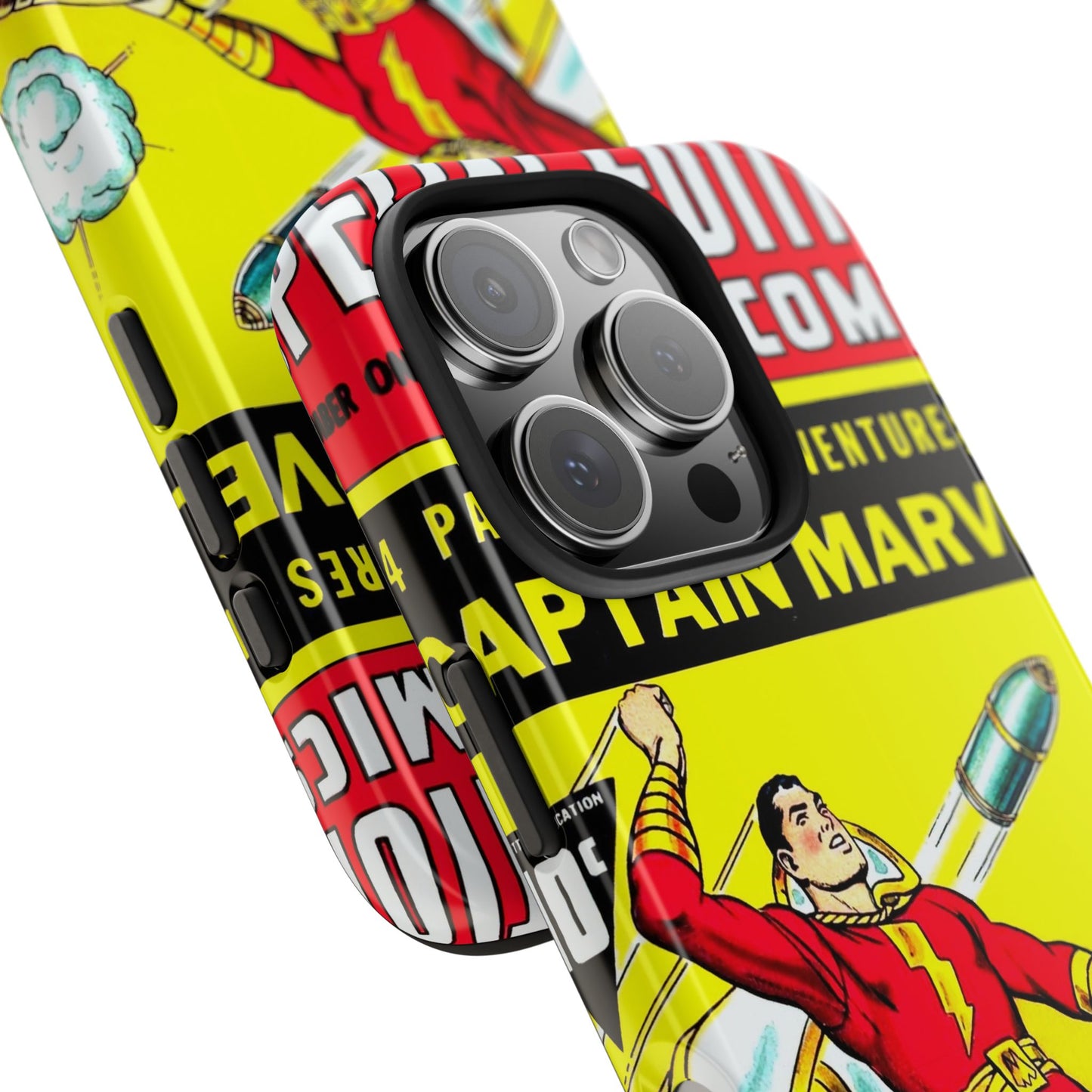 Vintage Captain Marvel Comic Tough Phone Cases