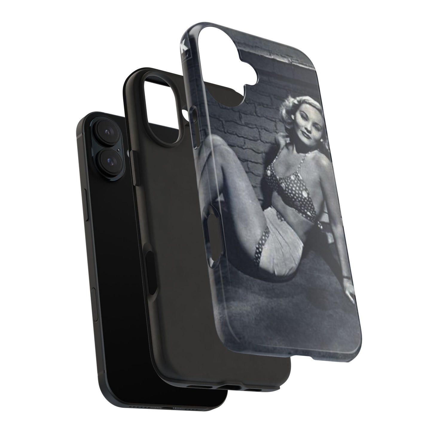 Retro Pinup Girl Tough Smartphone Cases