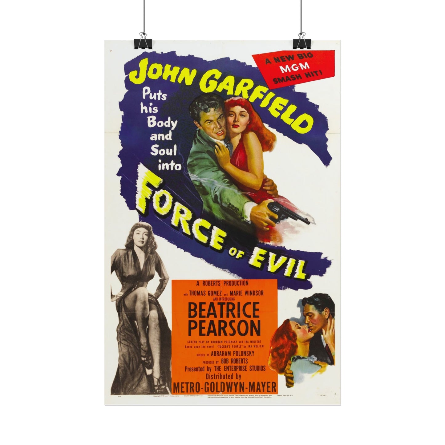 Movie Poster - Force of Evil