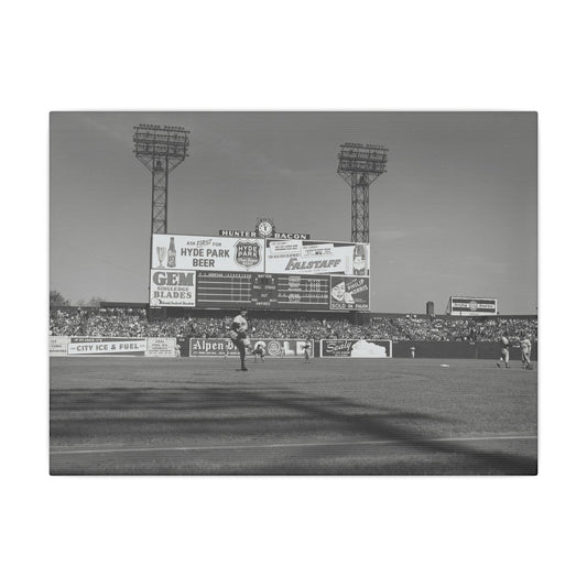 Nostalgic 1946 World Series Canvas Print - Sportsman’s Park Decor for Fans & Collectors