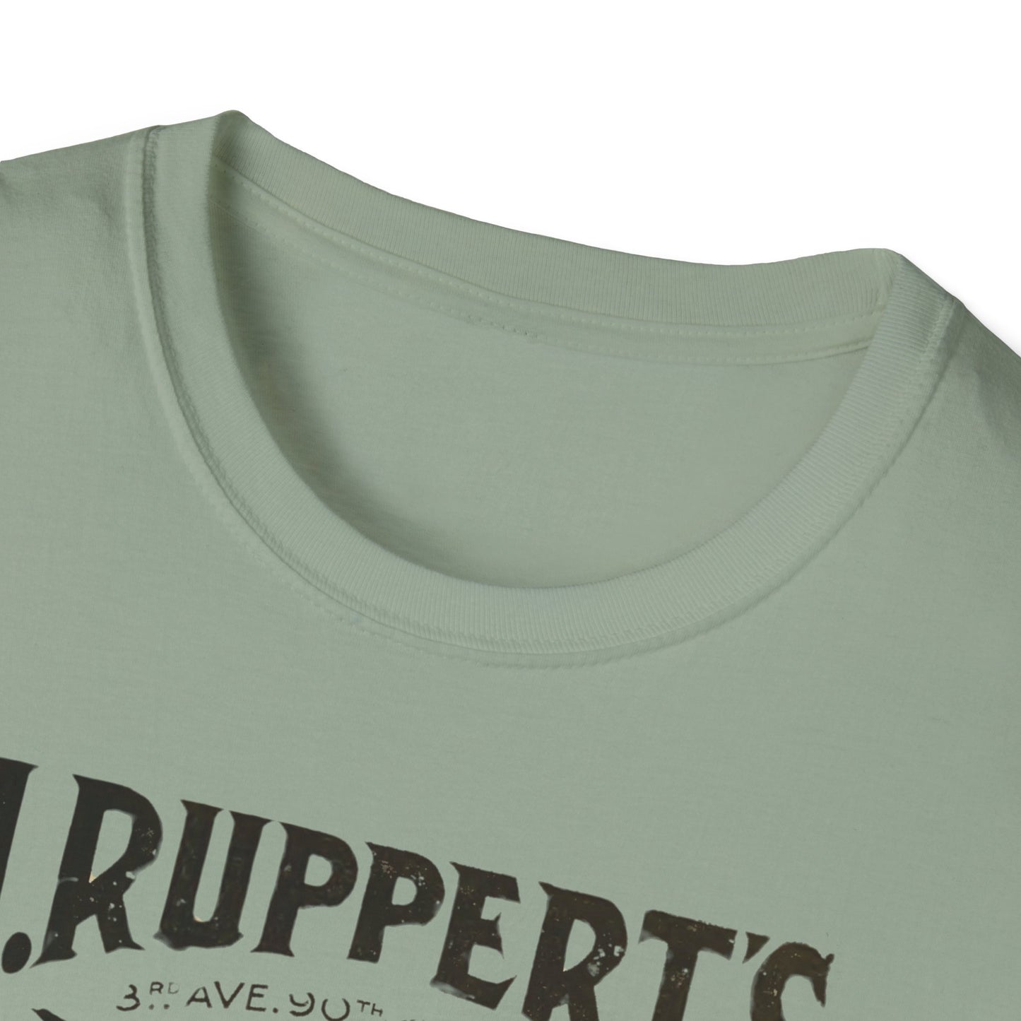 Retro Vintage J Rupperts Brewery T-Shirt - 100% Cotton Classic Fit for Beer Lovers