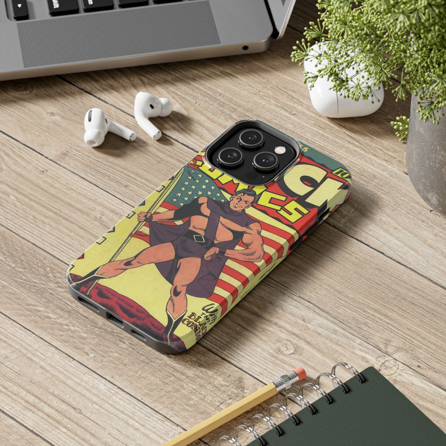 Vintage Comic Book Style Phone Case