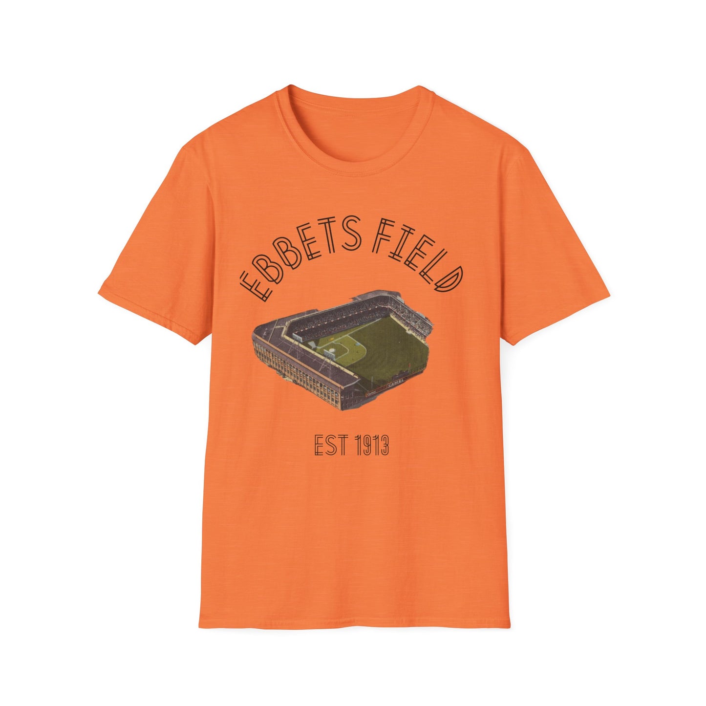 Classic Ebbets Field Retro Baseball Park Tee