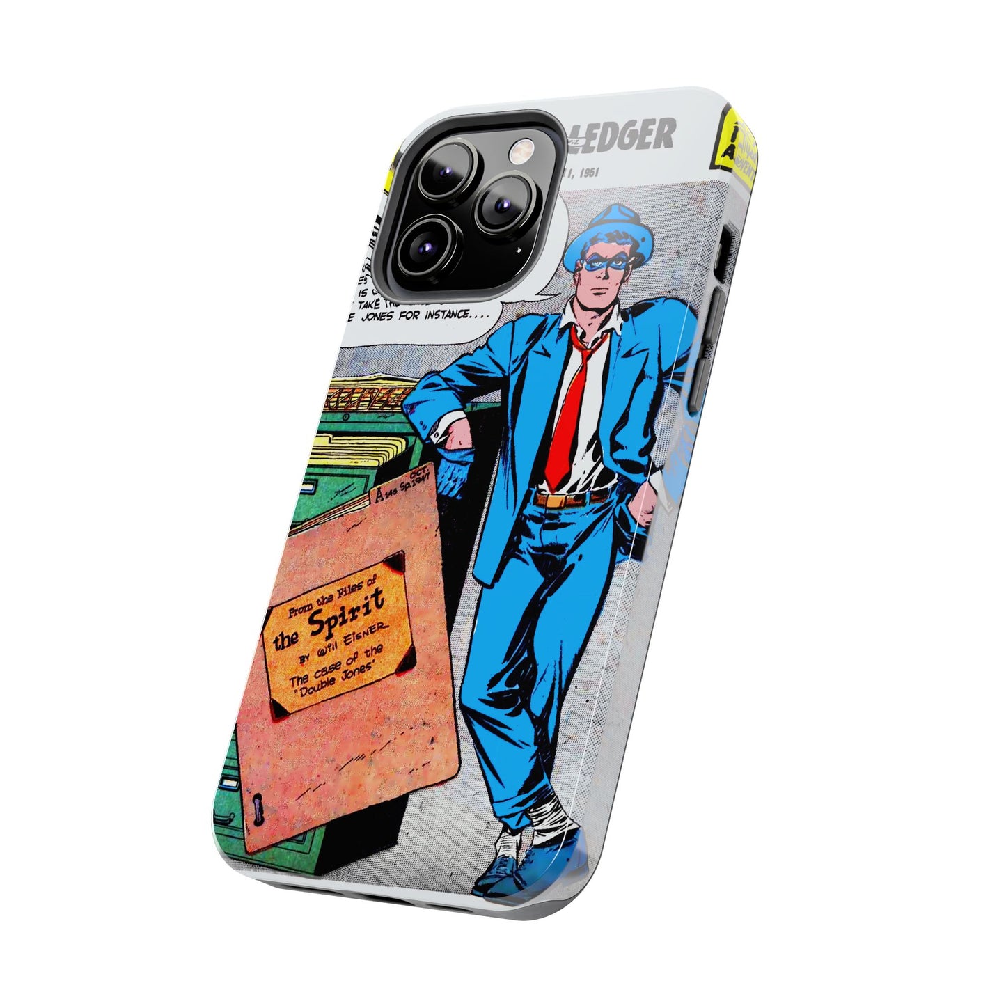 Vintage Spirit Comic Cover Durable Phone Cases - Old School Male 