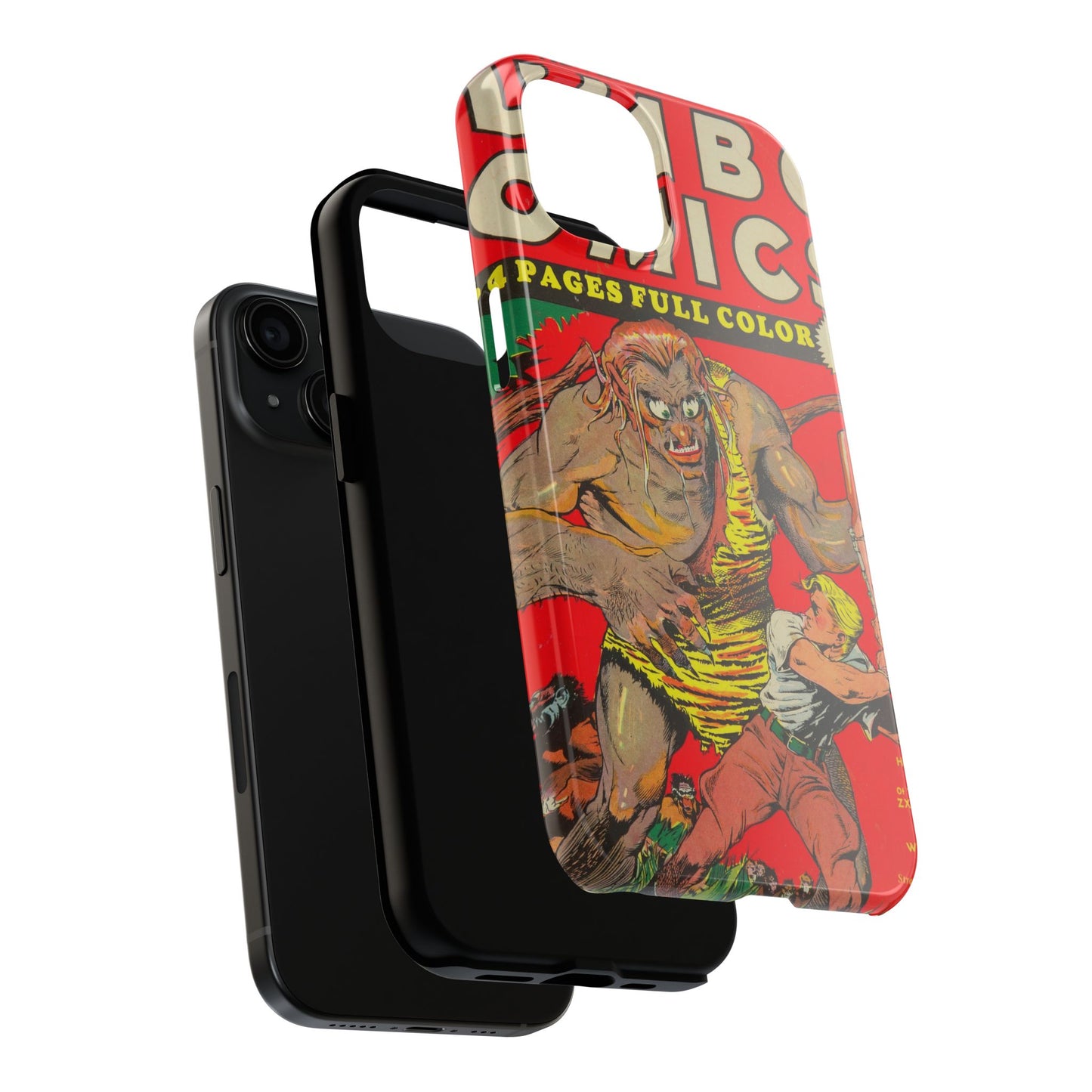 Vintage-Inspired Comic Book Tough Phone Cases