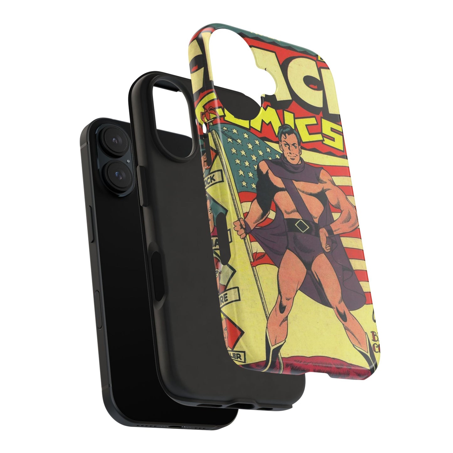 Vintage Comic Book Style Phone Case