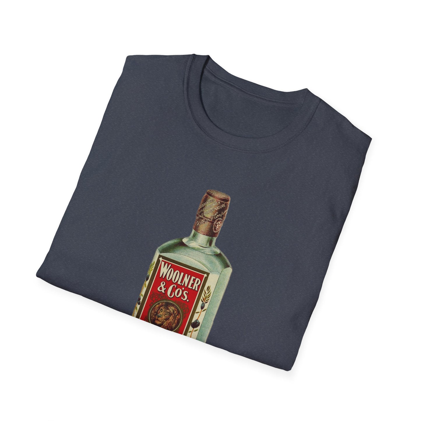 Retro Dry Gin Bottle Graphic Tee