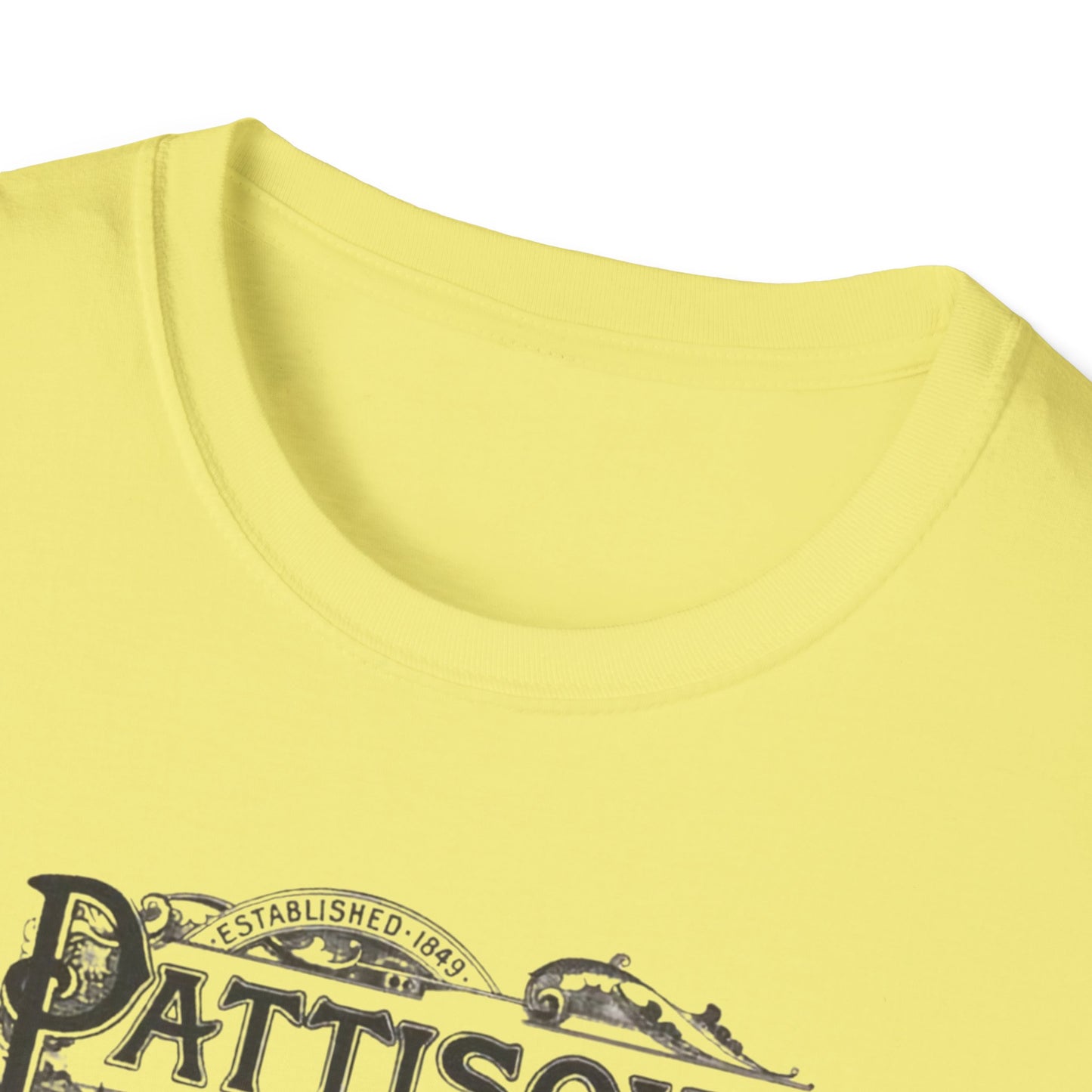 Pattison's Whiskey Graphic T-Shirt - Unisex Vintage Style Tee for Whiskey Lovers