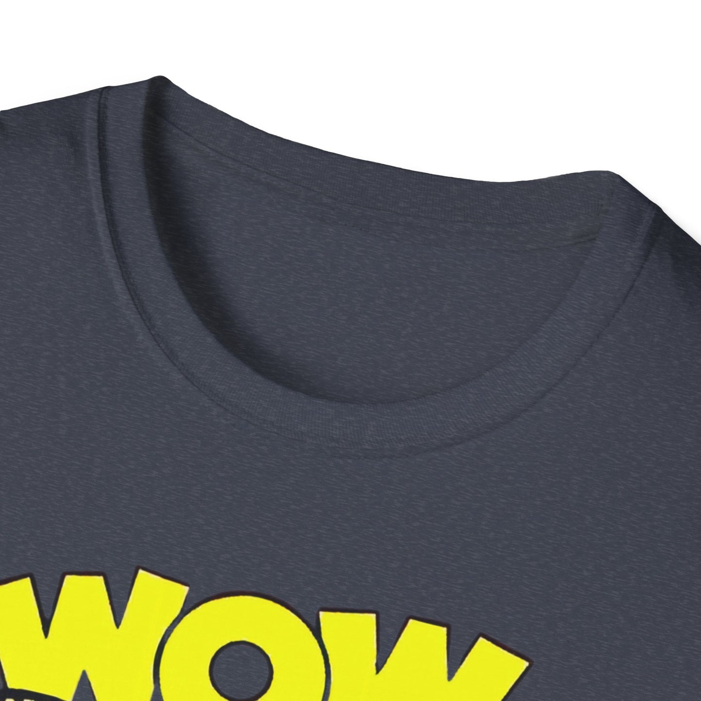 Retro Wow Comics T-Shirt - 100% Cotton, Classic Fit, Perfect for Comic Enthusiasts