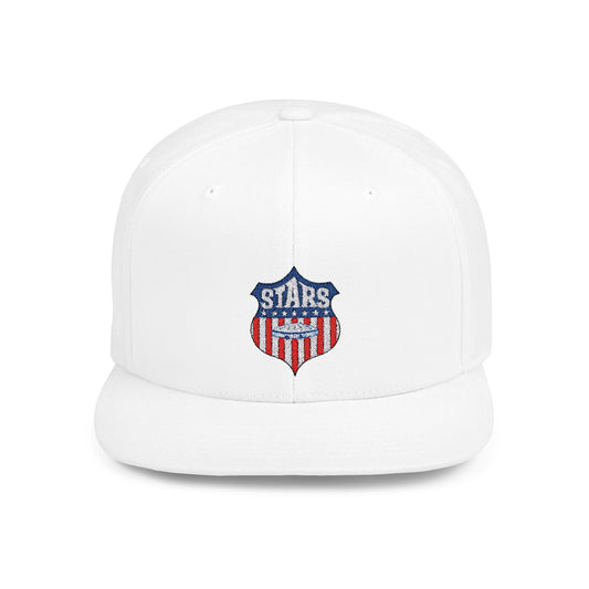 Houston Stars Retro Logo SnapBack Hat - Old School Male 