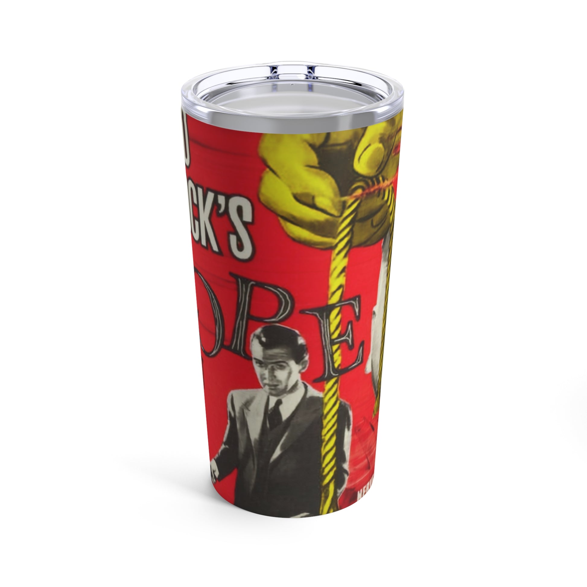 Alfred Hitchcock's Rope Film Art Insulated Tumbler 20oz - Old School Male 