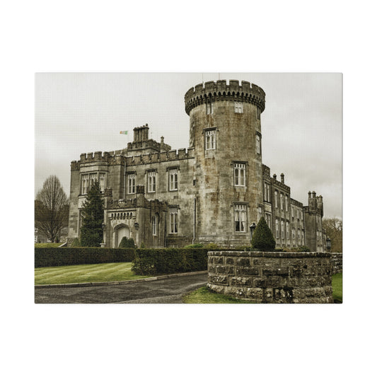 Dromoland Castle UK Matte Canvas 0 75 Inch Stretched - Old School Male 