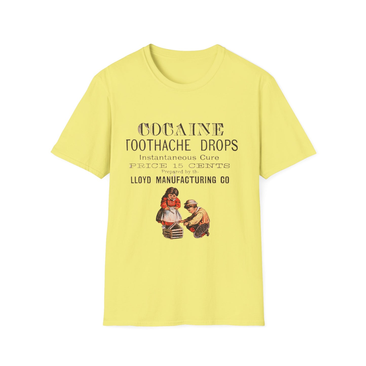 Vintage Toothache Ad T-Shirt | Retro Classic Design, 100% Cotton, Perfect for Halloween & Everyday Wear