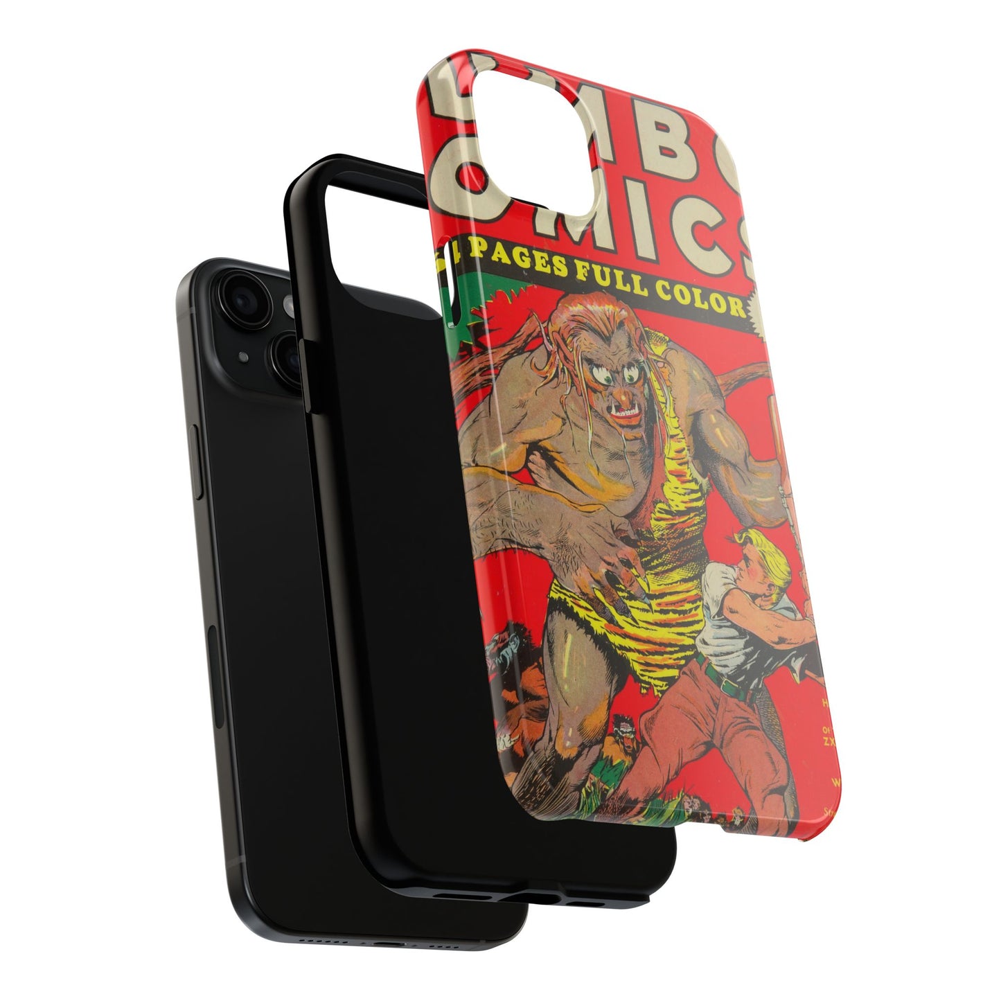 Vintage-Inspired Comic Book Tough Phone Cases