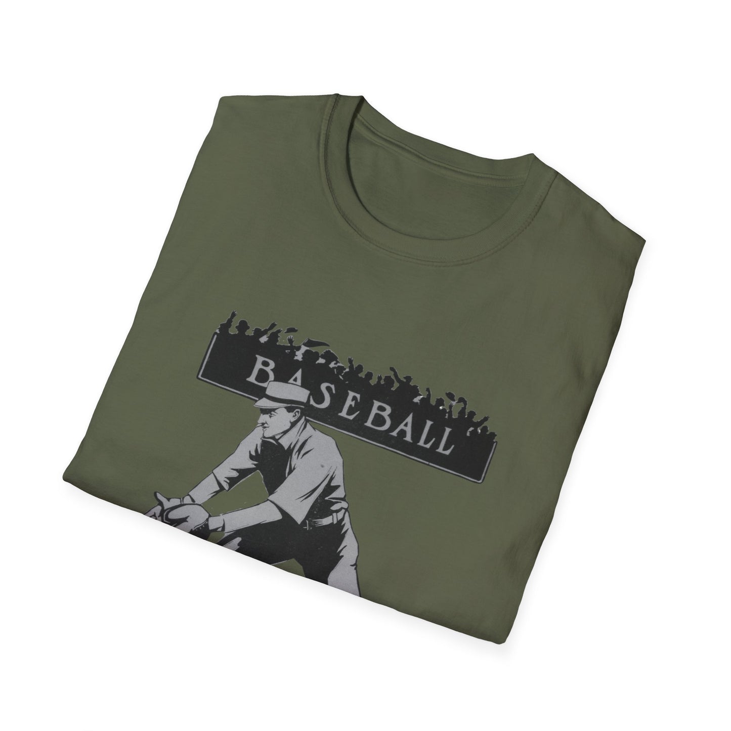 Vintage Baseball T-Shirt - Softstyle Unisex Tee with Retro Vibes and Classic Fit